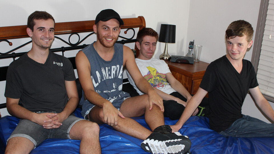 4way Clay, Carter, Arthur & Nic Part 1