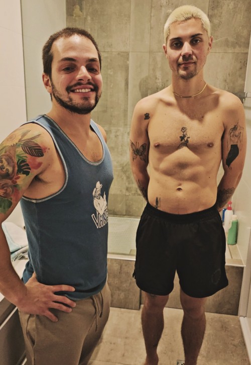 Checkin' Out Tats and Dick