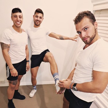 Cumguzzler 3-way BTS